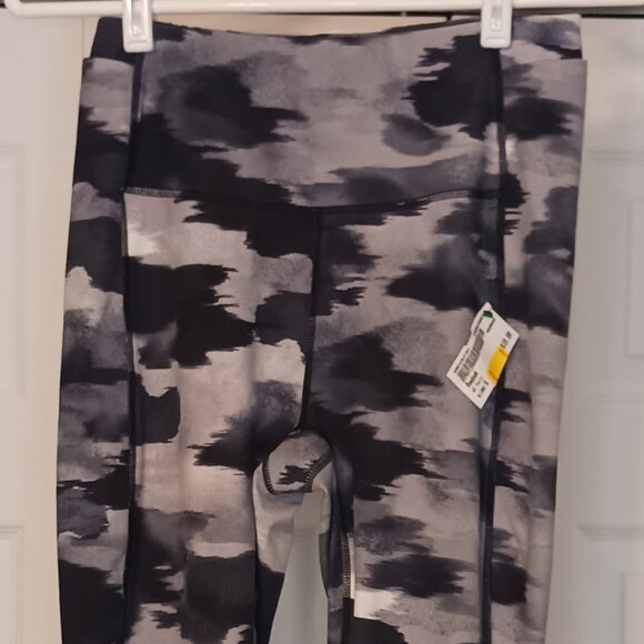 Reebok Black/Gray Leggings Size Small - Picture 4 of 5